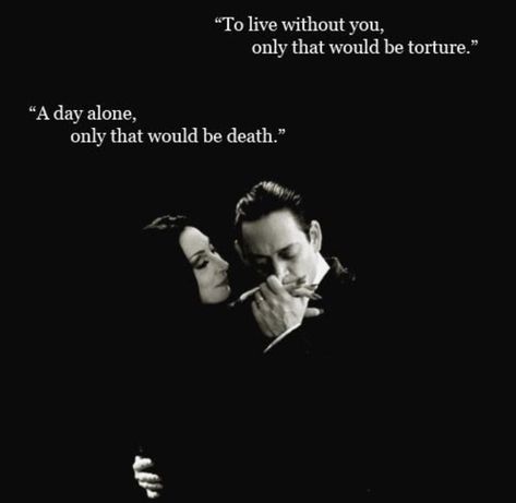 Gomez Addams Quotes, Morticia Addams Quotes, Addams Family Quotes, Morticia And Gomez, Family Captions, Morticia And Gomez Addams, Diy Gifts For Girlfriend, Gomez And Morticia, Gomez Addams