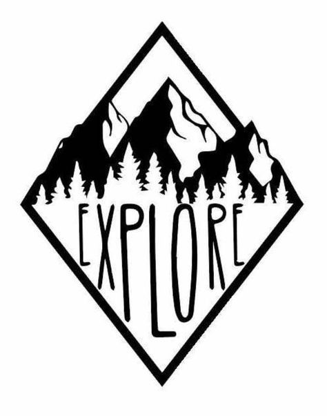 Hiking Svg, Scrapbook Party, Nature Decal, Sublimacion Ideas, Projets Cricut, Diy Cricut, Cricut Creations, Cricut Projects Vinyl, Car Decals Vinyl