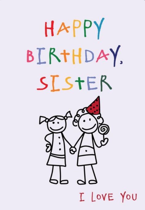 Doodle Happy Birthday, Happy Birthday Sister Card, Birthday Tree, Chocolate Creations, Happy Day Quotes, Hug Quotes, Birthday Greetings Friend, Birthday Pics, Happy Birthday Art