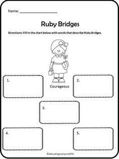 Language Arts Lesson Plans, Tutoring Ideas, Ruby Bridges, Lesson Activities, Classroom Lesson Plans, Teacher Technology, Language Arts Lessons, 2nd Grade Classroom, Reading Comprehension Activities