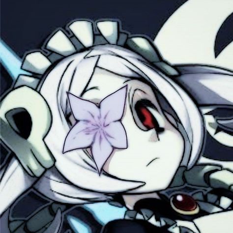 Valentine Skullgirls Pfp, Skull Girls Icon, Marie Skullgirls Art, Skullgirls Wallpaper, Skullgirls Pfp, Marie Skullgirls, Skullgirls Icons, Skullgirls Art, Foster Home For Imaginary Friends