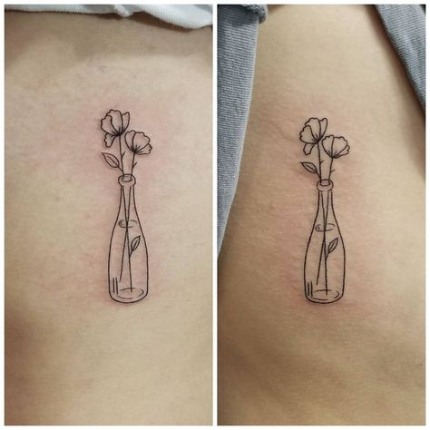 If your best friend is TRULY a BFF, she'll make it permanent and get inked with you. After all, your friendship never happened unless you get a tattoo and Dandelion Wine Tattoo, Pixie Tattoos, Wine Tattoo Ideas, Best Friend Tattoo Ideas, Friend Tattoo Ideas, Pixie Tattoo, Wine Tattoo, Best Friend Tattoo, Line Drawing Tattoos