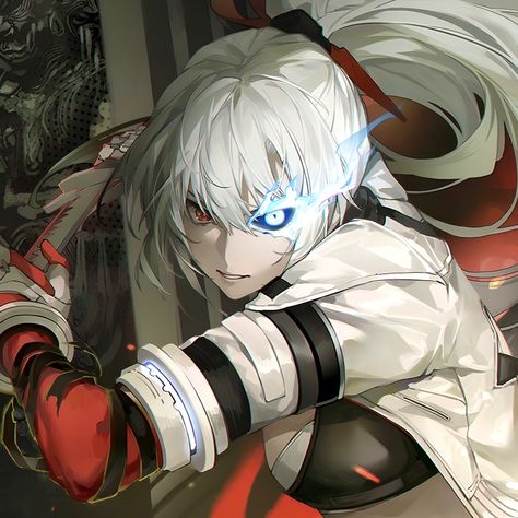 〜 source : punishing gray raven ◟ official art Lucia Alpha, Punishing Grey Raven, Punishing Gray Raven, White Hair, Character Ideas, Anime Character Design, Anime Character, Random Stuff, Character Art