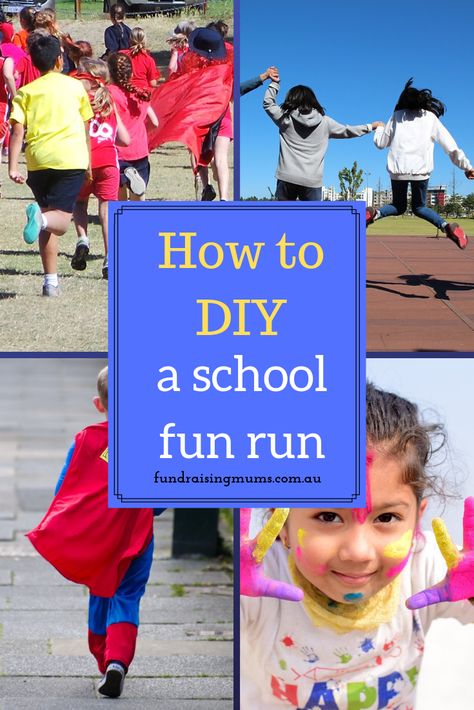 Walkathon Ideas Schools, School Fun Run Poster Ideas, Elementary School Pep Rally Ideas, Pta Activity Ideas, Elementary Running Club Ideas, Fun Run School Fundraiser, Elementary School Fun Run, Fun Run Finish Line Ideas, Color Run Fundraiser Schools