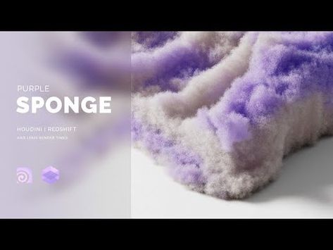 (21) [Tutorial] Purple Sponge - YouTube Houdini Vfx, The Creator, Purple, Instagram