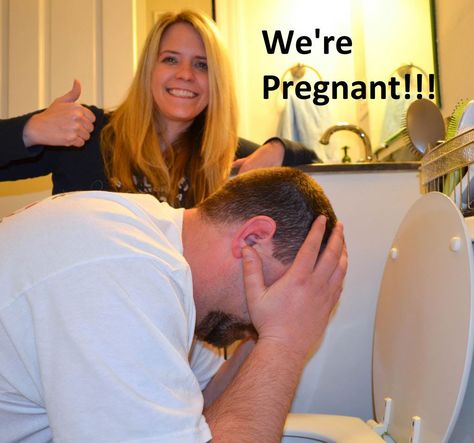 The 25 Funniest Pregnancy Announcements Ever We're Pregnant, Were Pregnant, We’re Pregnant, Funny Ways To Announce Pregnancy, Pregnancy Funny Humor, Still Pregnant Humor, Not Pregnant Funny, Pregnancy Announcement Photography, Funny Pregnancy Announcement