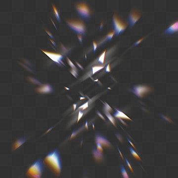 Spot Light Aesthetic, Diamond Refraction, Crystal Reflection, Cosmetics Background, Rainbow Highlights, Background Effect, Material Background, Crystal Background, Glass Shards