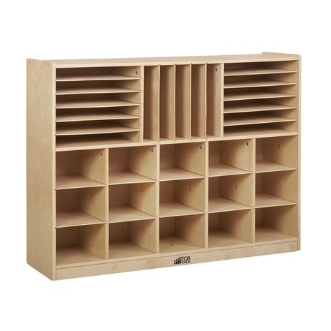 Customer Image Zoomed Storage Unit Design, Tidy Books, Cubby Bins, Classroom Storage, Mobile Storage, Classroom Furniture, Wood Designs, School Furniture, Design Industrial