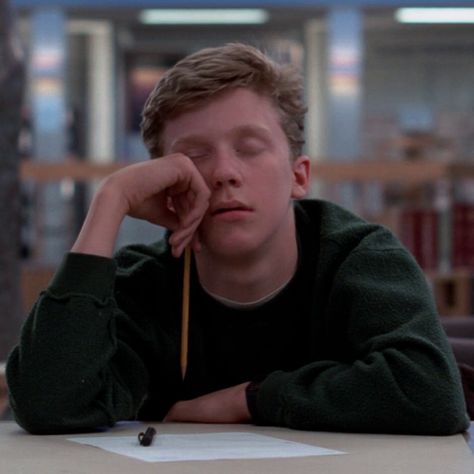 Brian Breakfast Club, 90s Films, Anthony Michael Hall, Brian Johnson, Marty Mcfly, 90s Movies, 80s Movies, Trendy Aesthetic, The Breakfast