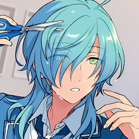 Kanata Shinkai Icon, Kanata Shinkai, Rythm Game, Art Folder, Game Icon, Matching Profile Pictures, Music Star, Ensemble Stars, Cute Anime Pics