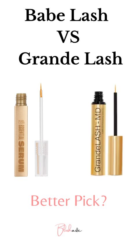 In this comparison of Babe Lash VS Grande Lash, we delve deeper to get you the ultimate winner. Grand Lash Serum, Babe Lash Serum Results, Grande Lash Serum Reviews, Babe Lash Serum Before And After, Grande Lash Results, Babe Lash Before And After, Grande Lash Serum Before And After, Lash Serum Before And After, Grande Lash Serum