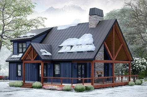 Finnish Cottage, Modern Homestead, Colorado House, Country Style House, Cabin House Plans, Backyard Office, Lake House Plans, Farmhouse Style House Plans, House Plans And More