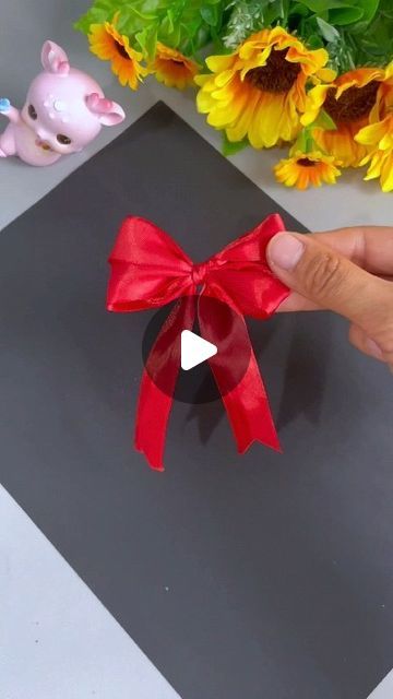 Bowknot Tutorial, Double Bow Tutorial, Layered Bow, Knots Tutorial, Bow Tutorial, Double Bow, April 21, Simple Diy, Multi Layering