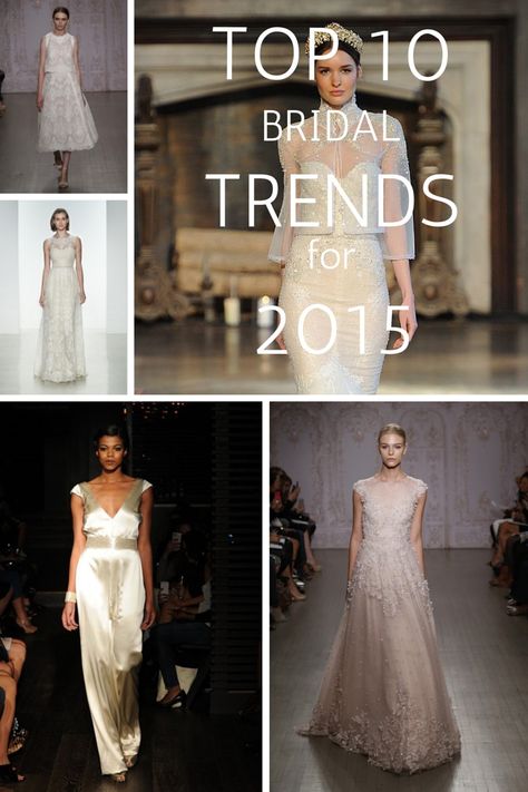 Top 10 Bridal Trends for 2015 2015 Wedding Trends, Sweetheart Bridal Gown, Bridal Trends, Chic Vintage Brides, Bridal Designers, Most Beautiful Wedding Dresses, 2015 Wedding, Fairy Tale Wedding Dress, Vintage Brides