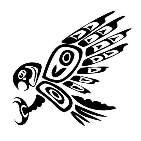 Catchy incredible black hawk. Color: Black. Tags: Cool, Creative, Awesome Native American Hawk Tattoo, Native American Eagle Tattoo, Hawk Tattoo, Native Tattoos, Design Dragon, Eagle Tattoos, Tattoos Skull, Eagle Tattoo, Awesome Tattoos