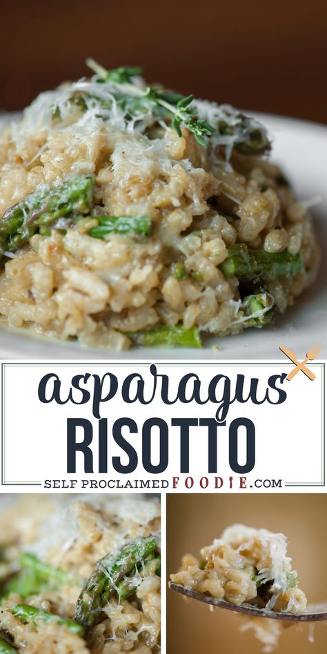 Types Of Risotto, Quiche Chorizo, Nostalgia Recipes, Filet Mignon Chorizo, Kitchen Nostalgia, Risotto Recipes Easy, Best Asparagus Recipe, Asparagus Risotto, Risotto Dishes