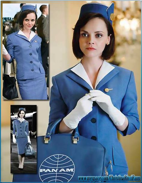 Pan Am outfit! Have to be ready for Halloween !! Pan Am Stewardess, Stewardess Costume, Visuell Identitet, Airline Uniforms, Flight Attendant Life, Come Fly With Me, Flight Crew, Pan Am, Vintage Airlines