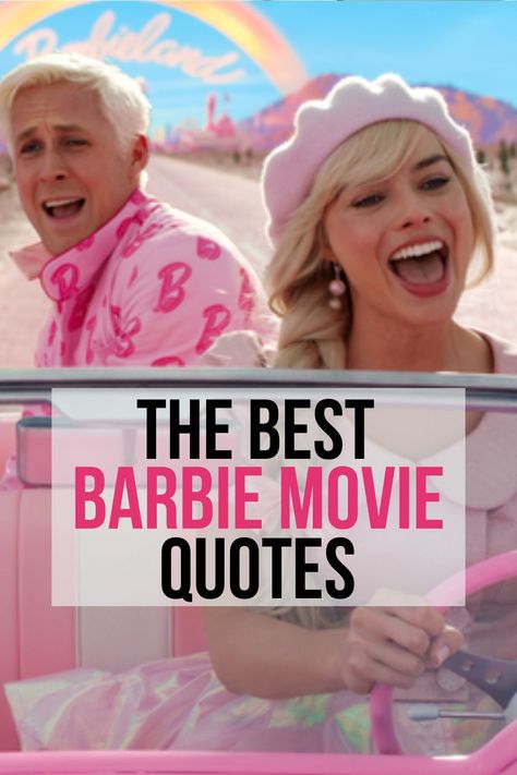 Barbie Movie Quotes Funny, Barbie Movie Quotes Inspirational 2023, Weird Barbie Quotes, Ken Quotes Barbie, Quotes From Barbie Movie 2023, Barbie Movie Captions, Barbie Birthday Card Ideas, Quotes From The Barbie Movie, Ken Quotes Barbie Movie