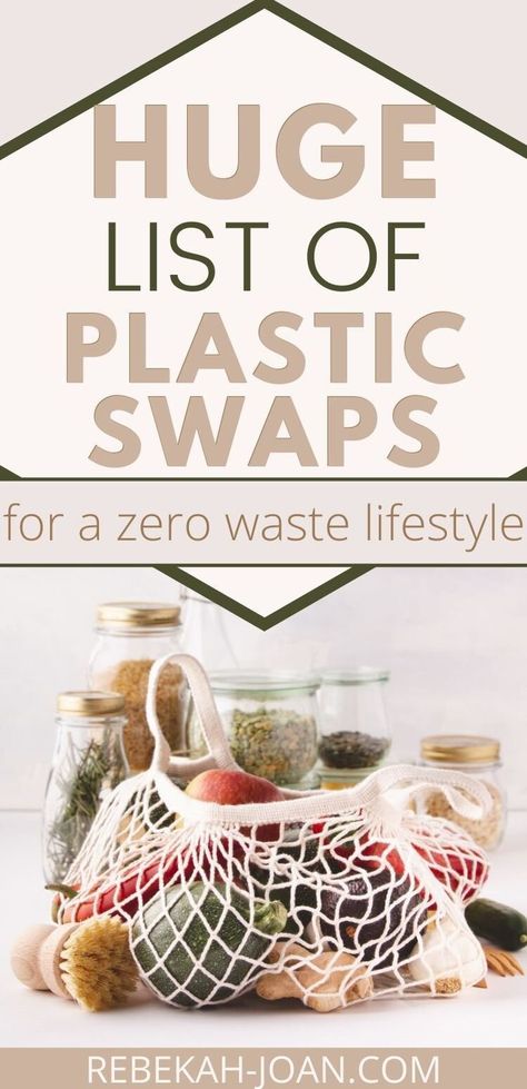 Mega List of Easy Plastic Swaps for an Eco-Friendly Life + Home — Rebekah Joan Plastic Free Kitchen, Waste Free Living, Plastic Free Life, Environmentally Friendly Living, Conscious Consumption, Eco Life, Plastic Free Living, Zero Waste Kitchen, Zero Waste Living