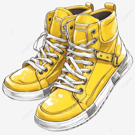 yellow high shoes shoe shoes sneakers png Sneakers Png, Shoes Png, Transparent Image, High Shoes, Design Drawing, Png Transparent, Png Image, Designs To Draw, Abstract Design