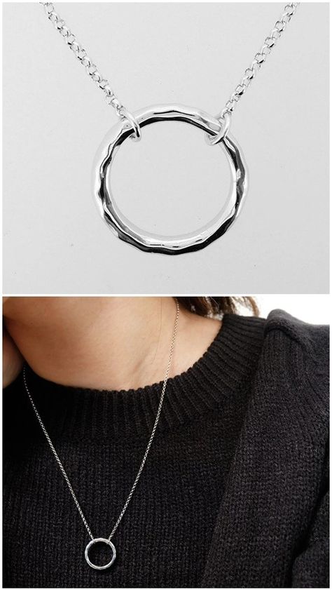 eternal love necklace, circle necklace, karma necklace, silver circle necklace, eternity necklace, simple necklace, circle pendant, circle Sliver Necklace, Eternity Necklace, Karma Necklace, Love Is When, Silver Circle, Necklace Simple, Circle Necklace, Eternal Love, Circle Pendant