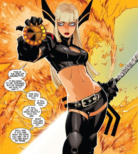 brianmichaelbendis: “Magik from Uncanny X-Men Vol 3 #29 by Chris Bachalo ” Kate Pryde, Magik Marvel, Chris Bachalo, Uncanny X-men, Comics Girls, Marvel Comics Art, Marvel Girls, Super Villains, Superhero Art