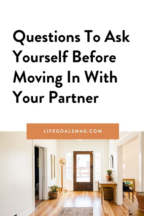 Thinking about moving in with your boyfriend or girlfriend? Here are some journal prompts or questions to think about before taking the next step in the relationship and moving in together. Questions To Ask Before Moving In, How To Move In With Your Boyfriend, Questions To Ask Before Moving In With Boyfriend, Things To Discuss Before Moving In, Questions To Ask When Touring Apartment, Moving In With Your Boyfriend, Questions To Ask A Potential Partner, Questions To Think About, Living Together Before Marriage