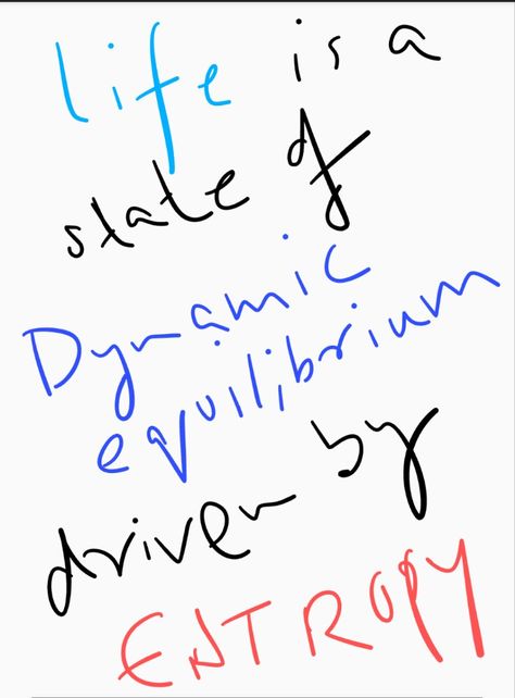 Life is a state of Dynamic equilibrium driven by entropy...... Entropy Quotes, Equilibrium Aesthetic, Equilibrium Quotes, Entropy Aesthetic, Direction Quotes, Spiritual Living, Funny Funny, Teaching Science, Science Art