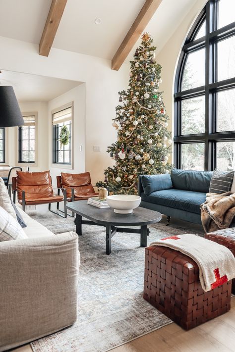 Christmas Trees are going Fast. Here are our Favorite ones! Modern Cottage Homes, Charlie Brown Tree, Buy Christmas Tree, Chris Loves Julia, Shoppe Amber Interiors, Tabletop Christmas Tree, Christmas Decorations Living Room, Christmas Living Rooms, Modern Cottage