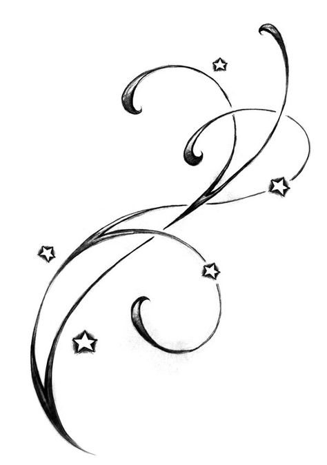 Swirl Tattoo, Dove Tattoo Design, Simple Tattoos For Women, Nice Tattoos, New Tattoo Designs, Simple Tattoo Designs, Simple Tattoo, Tattoo Designs For Girls, 1 Tattoo