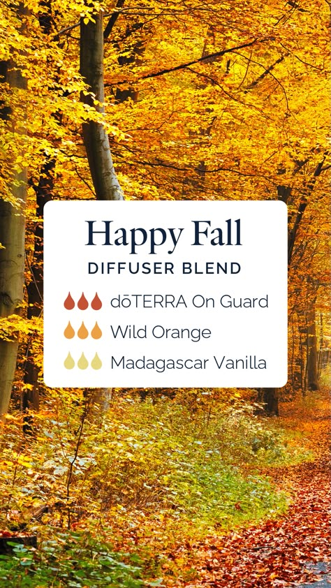 Happy fall, y’all! 🍂 Get cozy with this perfect fall diffuser blend. On Guard Diffuser Blend, Holiday Diffuser Blends, Doterra On Guard, Doterra Oils Recipes, Witch Recipes, Essential Oils Diffuser Blends, Fall Diffuser Blends, Eo Blends, Doterra Diffuser Blends