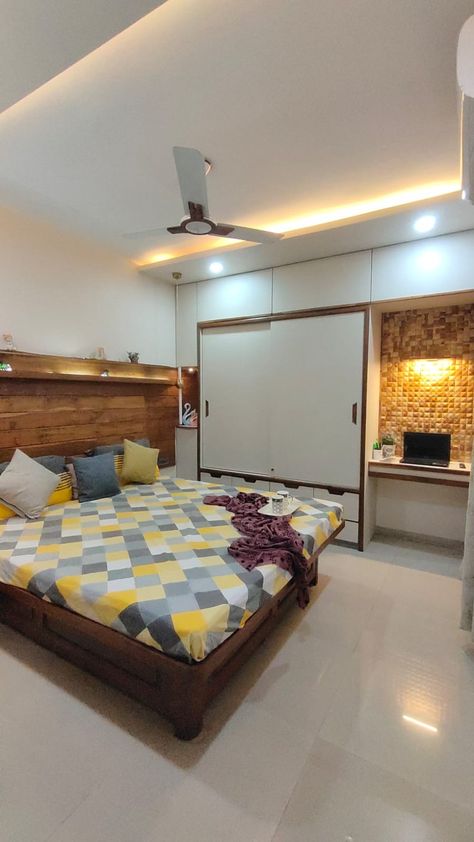 Home Interior Snap, Bedroom Snap, Bed Snap, Home Snap, Indian Bedroom, Modern Home Interior, Latest House Designs, Tv Room Design, Modern Home Interior Design