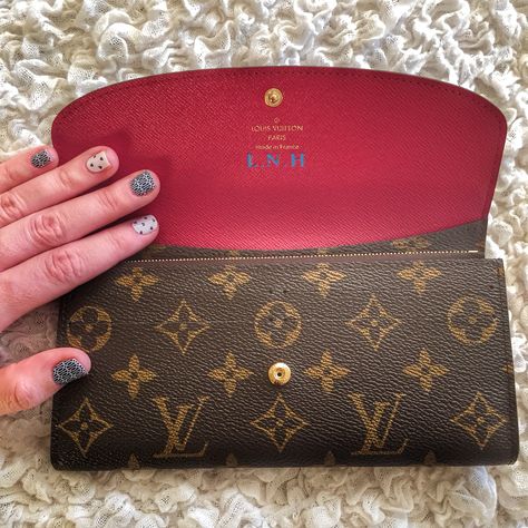 Hot Stamped Louis Vuitton Emilie wallet Louis Vuitton Emilie Wallet, Handbags Big, Emilie Wallet, Louis Vuitton Handbags Outlet, Hot Stamp, Dream Bags, Lv Bags, Handbag Heaven, Lv Handbags