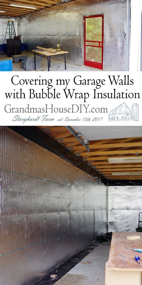 Interior Garage Walls Covering, Garage Wall Insulation Diy, Garage Door Covering Ideas, Diy Garage Wall Covering, Insulate Garage Walls, Garage Walls Covering Ideas Cheap, How To Insulate A Garage, Garage Insulation Ideas, Cover Garage Walls