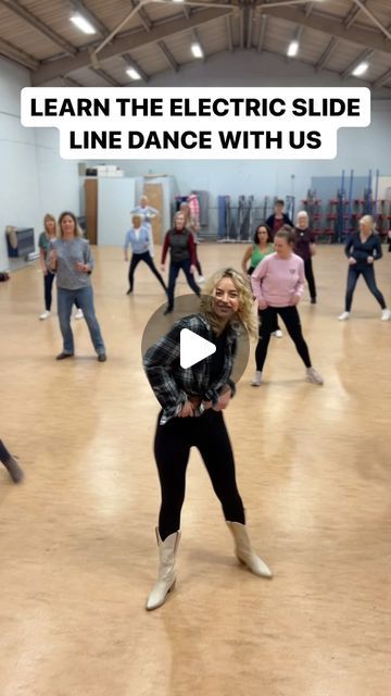 Laura Nolan on Instagram: "Learn the ELECTRIC SLIDE Line Dance with my Dublin Line Dancers 🤠✨  This Dance is a great one to start with if you’re new to Line Dancing. #if you want to make it more complicated replace the 3 walks back with a turn!   Tag me and let me know how you get on learning it!!   #linedancing #linedance #dublin" Electric Slide Dance, Line Dancing, Dance Moves, Abba, Dublin, Dancer, Turn Ons, Let It Be