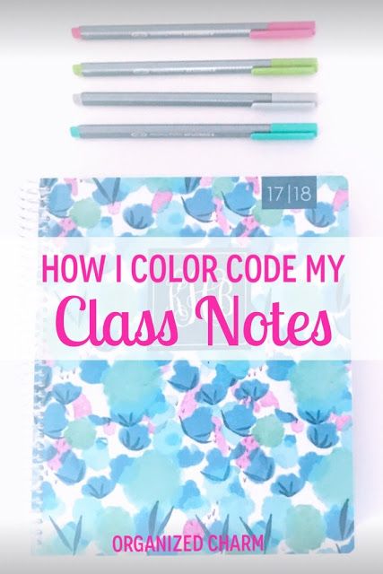 Color Coding Notes, College Note Taking, Classroom Organization Elementary, Note Taking Tips, Blog Organization, Colorful Notes, College Notes, My Notes, Notes Organization