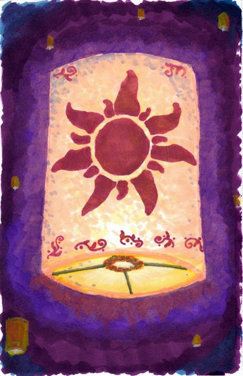 Tangled Floating Lanterns, Disney Canvas Paintings, Tangled Painting, Tangled Lanterns, Lantern Painting, Disney Canvas Art, Floating Lanterns, Disney Canvas, Disney Paintings