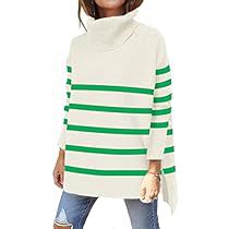 Sweaters Striped, Striped Sweaters, Dressy Sweaters, Batwing Sleeve Sweater, Tops Trendy, Turtleneck Sweaters, Oversized Turtleneck Sweater, Oversized Sweaters, Oversized Turtleneck