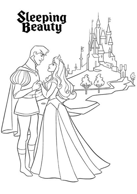 Princess Colouring Pages, Sleeping Beauty Coloring Pages, Beauty Party Ideas, Colouring In Pages, Sleeping Beauty Party, Cake Roses, Disney Princess Colors, Disney Princess Coloring Pages, The Sleeping Beauty