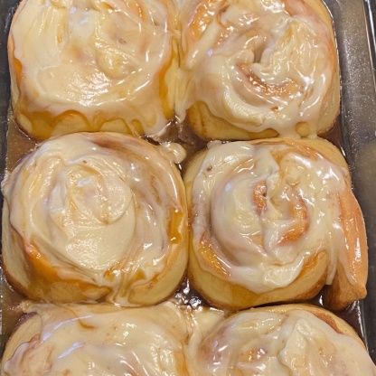 My daughter and I enjoy these delicious cinnamon rolls at Disneyland before we go on the attractions. I add 1/2 cup of sour cream in the dough recipe which gives the rolls a smoother texture. These are absolutely delicious! Cinnomon Rolls, Milk Nutrition, Cinnamon Roll Dough, Breads & Buns, Before We Go, Cinnamon Cream Cheese Frosting, Cinnamon Rolls Homemade, Bread Bun, Cinnamon Rolls Recipe