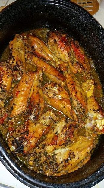 TURKEY WINGS WITH MUSHROOM GRAVY - Caryoos | Baked turkey wings, Baked turkey, Bake turkey wings recipe Bake Turkey Wings Recipe, Turkey Wings Recipe, Baked Turkey Wings, Fried Turkey, Turkey Wings, Baked Turkey, Southern Life, Turkey Dishes, Wings Recipe