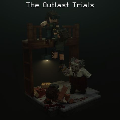 Outlast Trials, Outlast Whistleblower, Outlast Horror Game, Minecraft Roleplay, Minecraft Server, Horror Game, Game Art, Minecraft, The Game