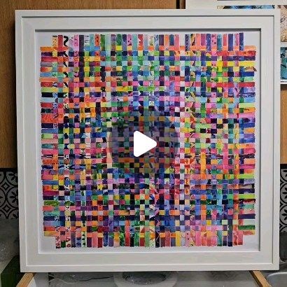 Jane Quinn King on Instagram: "Watercolor weaving created by the 2nd and 3rd grade classes. This is a project for our school auction. Each student painted a 24" by 1/2" strip of paper. The papers were then woven together to form this collaborative artwork.❤️🧡💛💚💙💜
.
.
.
#artteachersofig #artteachersofinstagram #artlessons #artroom #artclass #artprojects #artteacher #schoolauction #collaborativeart #3rdgradeart #2ndgradeart #watercolor #paperweaving #weaving #schoolauctionproject #elementaryartteacher #elementaryartroom #elementaryart" Elementary Art Collaborative Projects, Elementary Art Auction, Collaborative Christmas Art, Class Projects For School Auction, Watercolor Weaving, Class Auction Item, Collaborative Artwork, Class Art Auction, Classroom Auction Projects