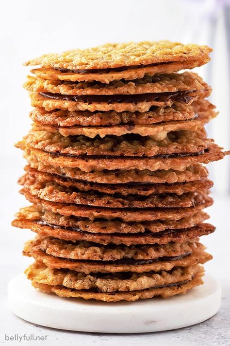 Hanukkah Recipes - Belly Full Oatmeal Lace Cookies, Pea Salad Recipes, Lace Cookies, Coconut Pie, Slow Cooker Beef Stew, Easy Sugar Cookies, Beef Stew Recipe, Make Ahead Breakfast, Slow Cooker Beef