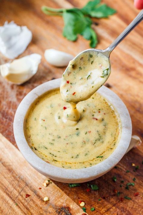 Cowboy Butter Dipping Sauce - This garlic butter dipping sauce is the bomb! Cowboy Butter Dipping Sauce, Butter Dipping Sauce, Crab Feed, Cowboy Butter, Healthy Dip, Xmas Recipes, Chimichurri Recipe, Garlic Cream Sauce, Dipping Sauces Recipes