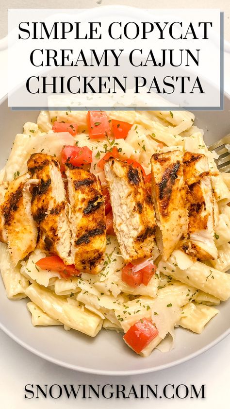 Copycat Recipe, Copycat Chilis Recipe, Pasta Dish Chilis Cajun Chicken Pasta, Cajun Chicken Pasta, Cajun Chicken, Chicken Pasta Recipes, Cajun Seasoning, Chicken Pasta, Copycat Recipes, How To Cook Pasta, Pasta Salad