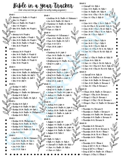 Weekly Bible Reading Plan, 52 Week Bible Reading Plan, Books Of The Bible To Read For Women, The Bible In A Year Plan, 2 Year Bible Reading Plan, Catholic Bible Reading Plan, Bible Study Reading Plan, Read Bible In A Year Plan, Read The Bible In A Year