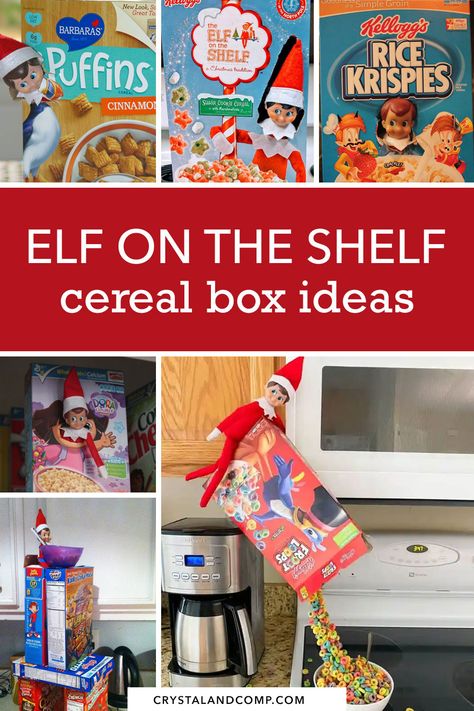 Elf Cereal Ideas, Elf On The Shelf Cereal Ideas, Christmas Cereal Treats Holiday Snacks, Elf Cereal, Elf On The Shelf Amazon Boxes, Elf On The Shelf Brings Cereal, Elf On The Shelf With Pez Dispenser, Toilet Bowl, Healthy Ingredient