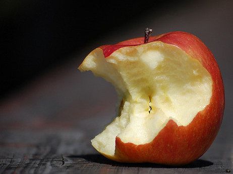 When don't finish anything anymore. Eaten Apple, Half Eaten Apple, Half Apple, Apple Photography, Apple Tattoo, Apples Photography, Mouse Drawing, Pencil Drawings For Beginners, Eye Drawing Tutorials