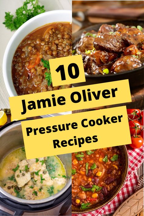 10 Jamie Oliver Pressure Cooker Recipes Jamie Oliver Recipes 15 Minute Meals Chicken And Lentils, Smart Cooker Recipes, Chef Jamie Oliver Recipes, Instant Pot Recipes Uk, Jamie Oliver Slow Cooker Recipes, Pressure Cooker Stew Recipes, Pressure Pot Recipes, Presto Pressure Cooker Recipes, Stovetop Pressure Cooker Recipes